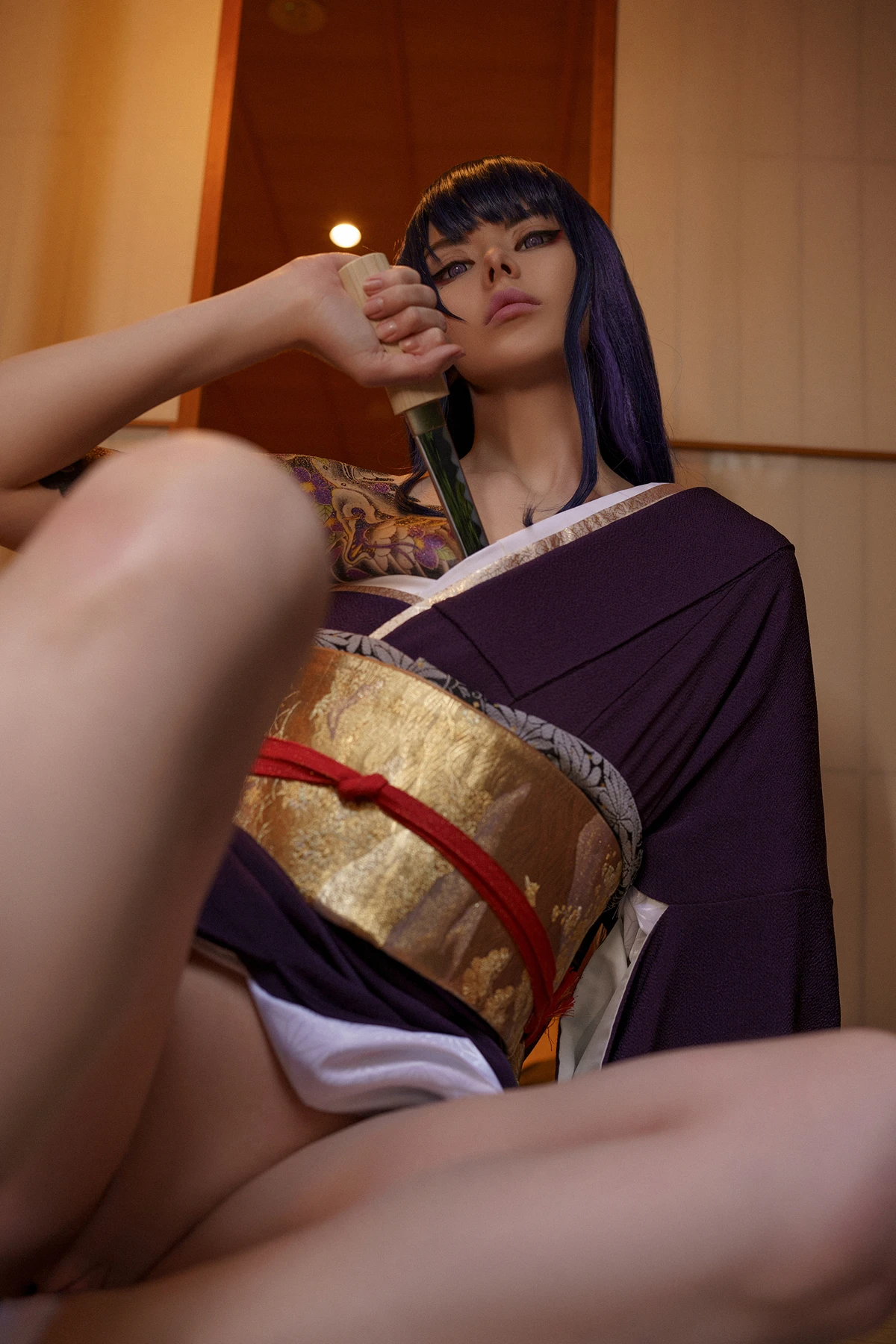Cosplay Vinnegal – Raiden Shogun Kimono