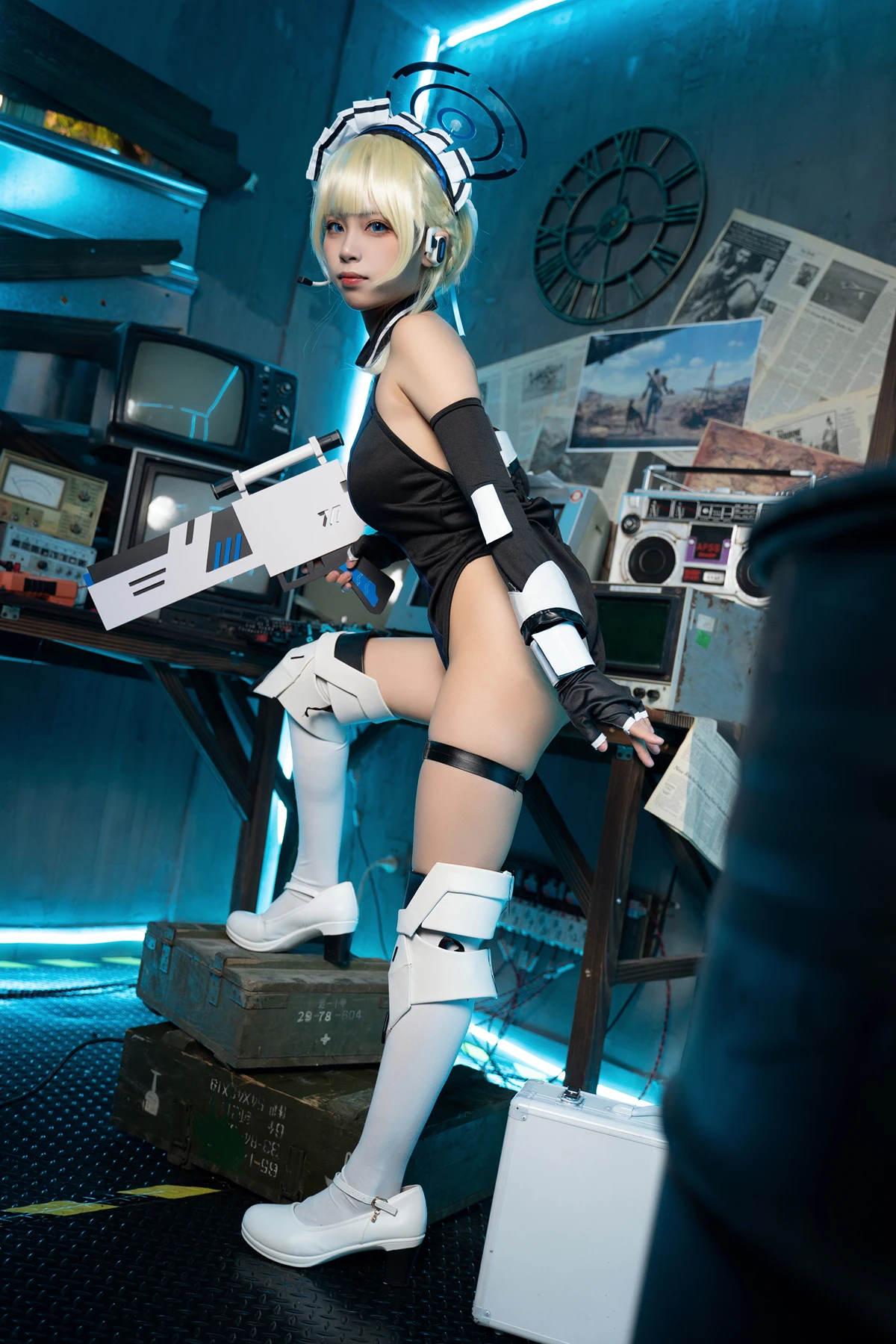 Cosplay 三無人型 – 蔚蓝档案 飞鸟马时兔女郎