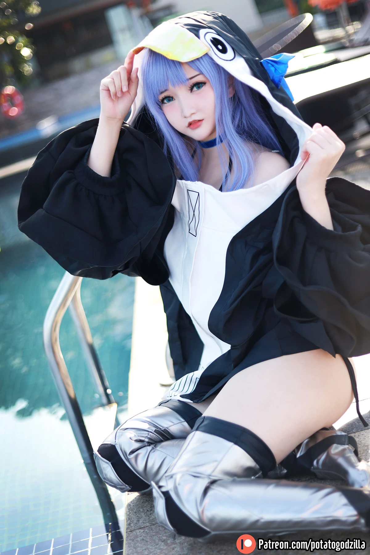 Cosplay Potato Godzilla – 泳装 Meltryllis