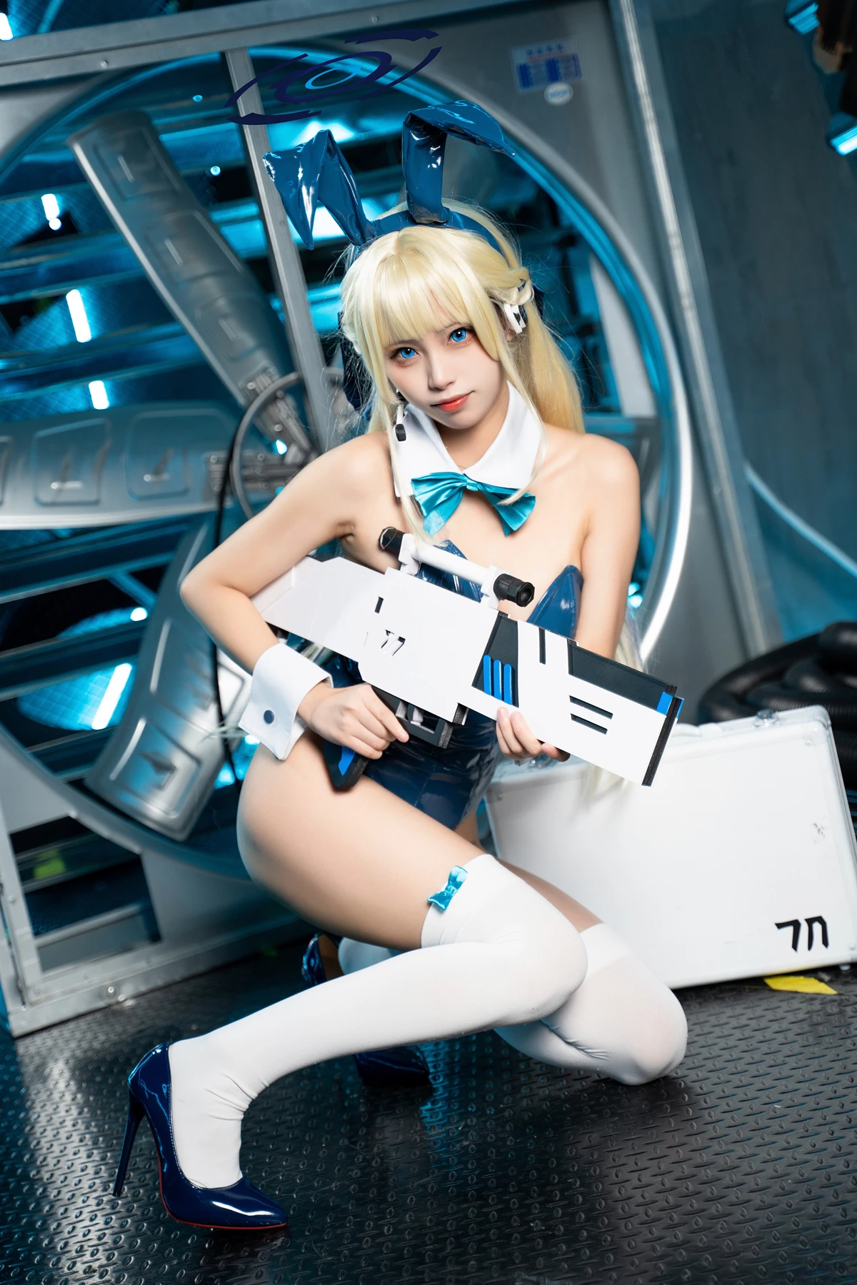 Cosplay 三無人型 – 蔚蓝档案 飞鸟马时兔女郎
