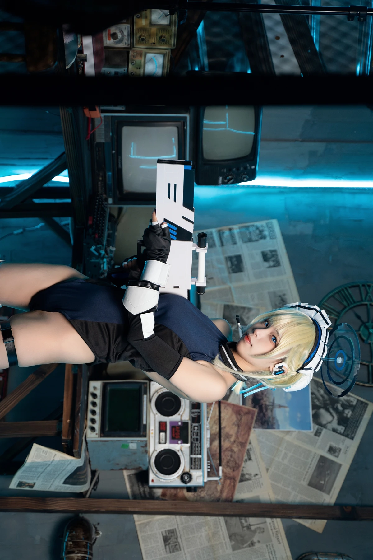 Cosplay 三無人型 – 蔚蓝档案 飞鸟马时兔女郎