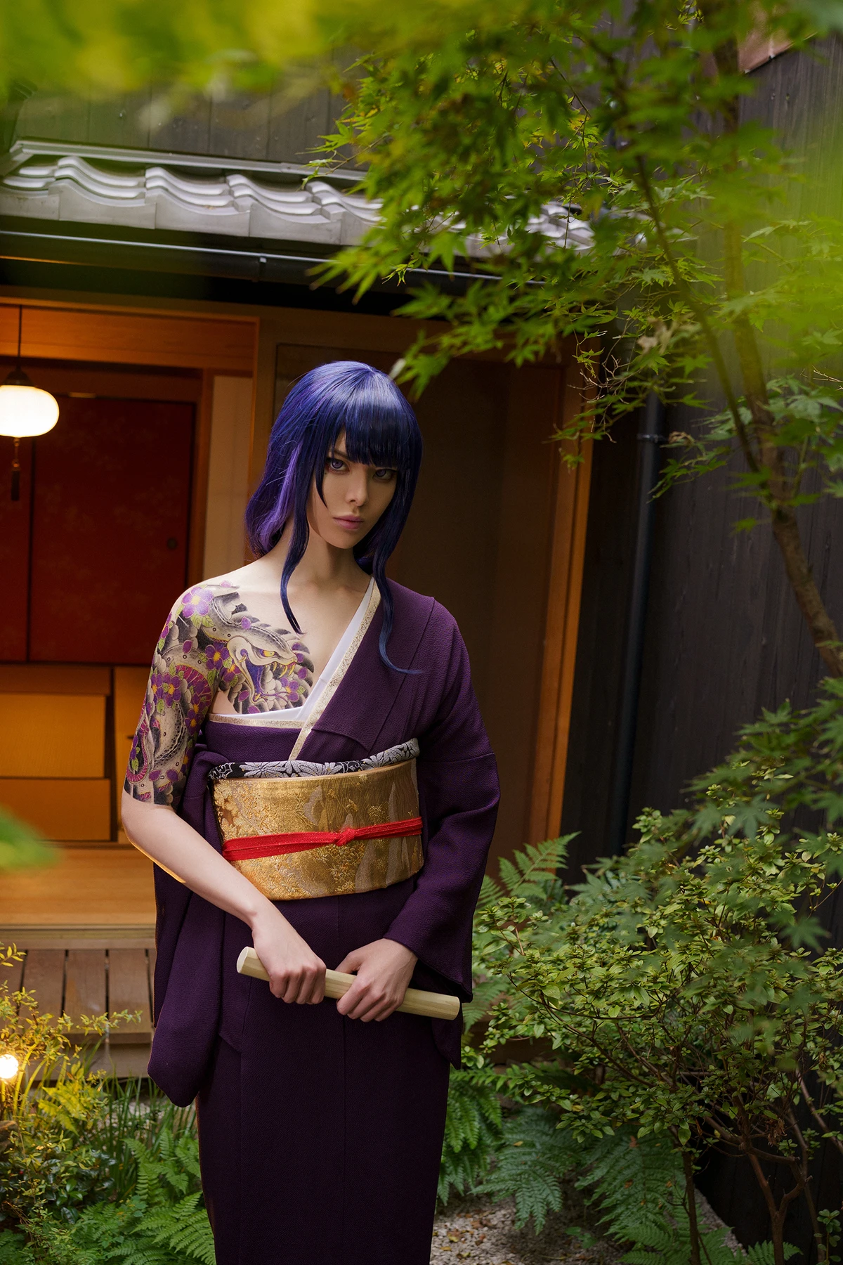 Cosplay Vinnegal – Raiden Shogun Kimono