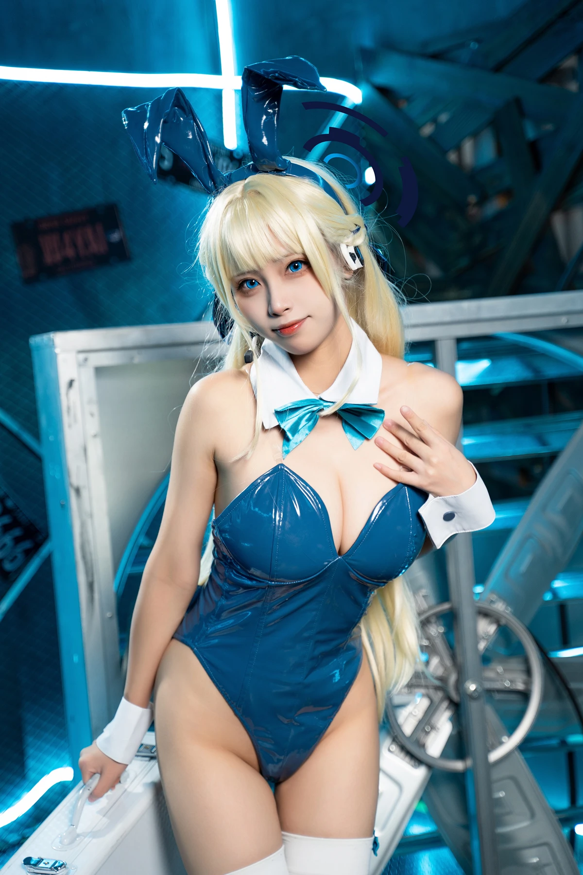 Cosplay 三無人型 – 蔚蓝档案 飞鸟马时兔女郎