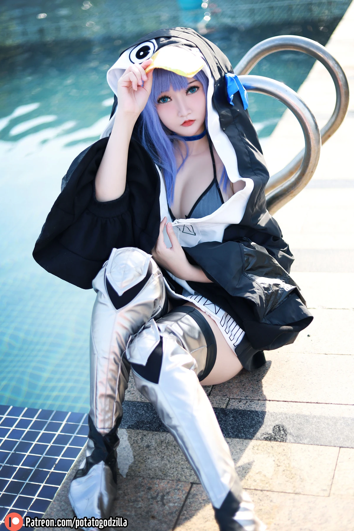Cosplay Potato Godzilla – 泳装 Meltryllis
