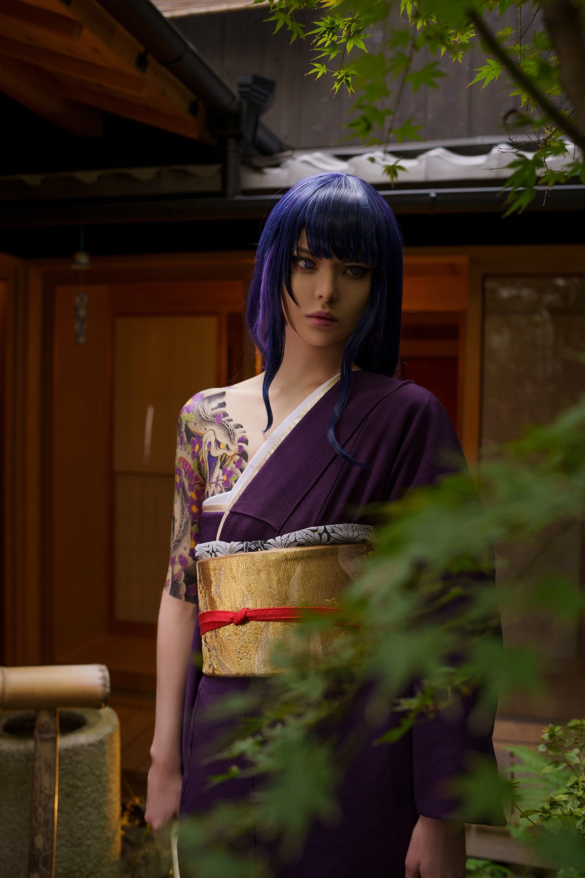 Cosplay Vinnegal – Raiden Shogun Kimono