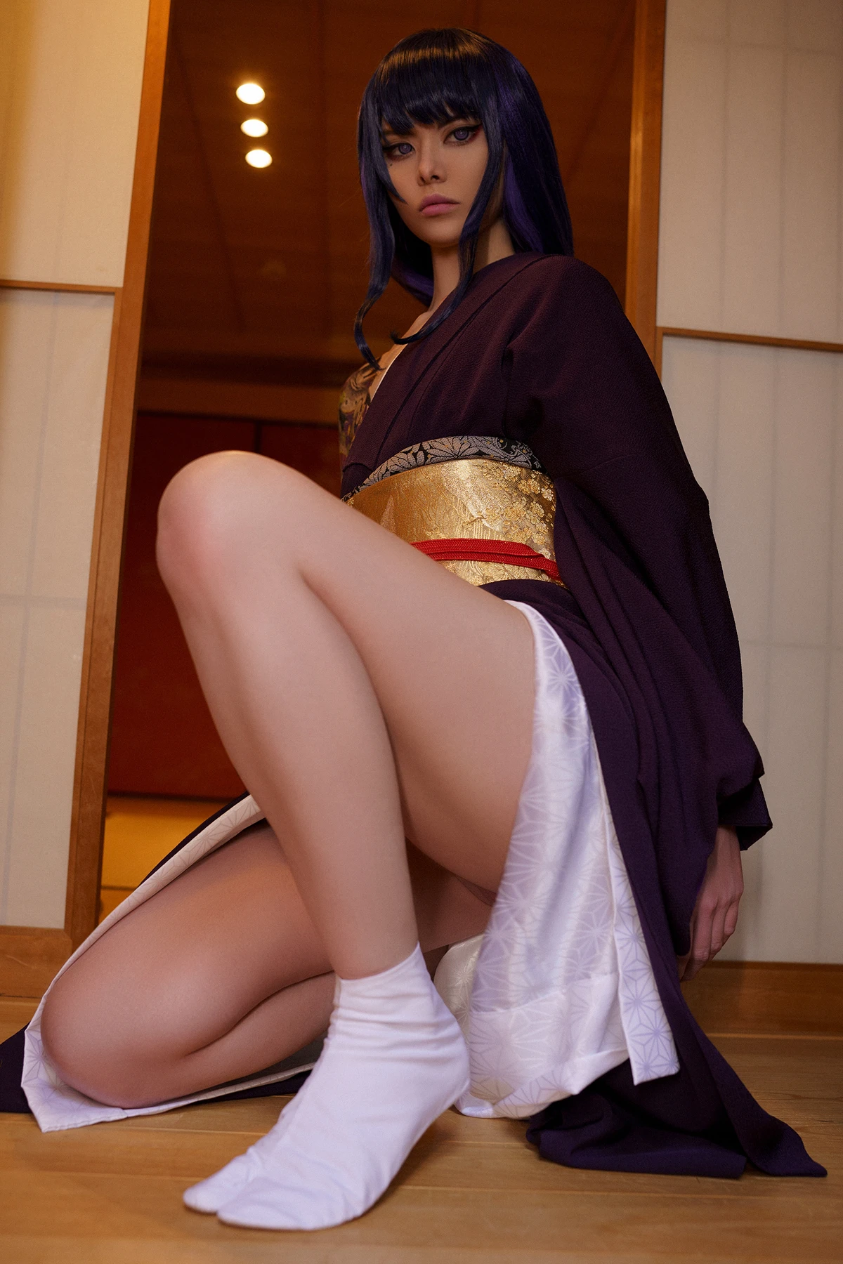 Cosplay Vinnegal – Raiden Shogun Kimono