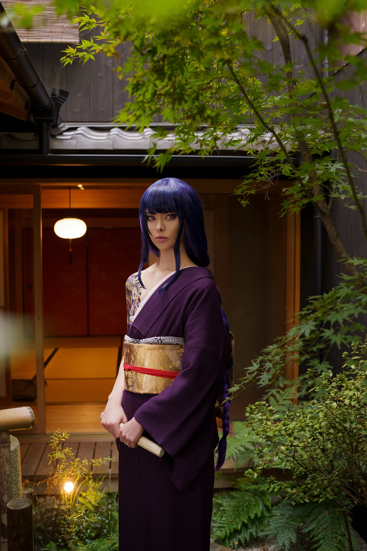 Cosplay Vinnegal – Raiden Shogun Kimono