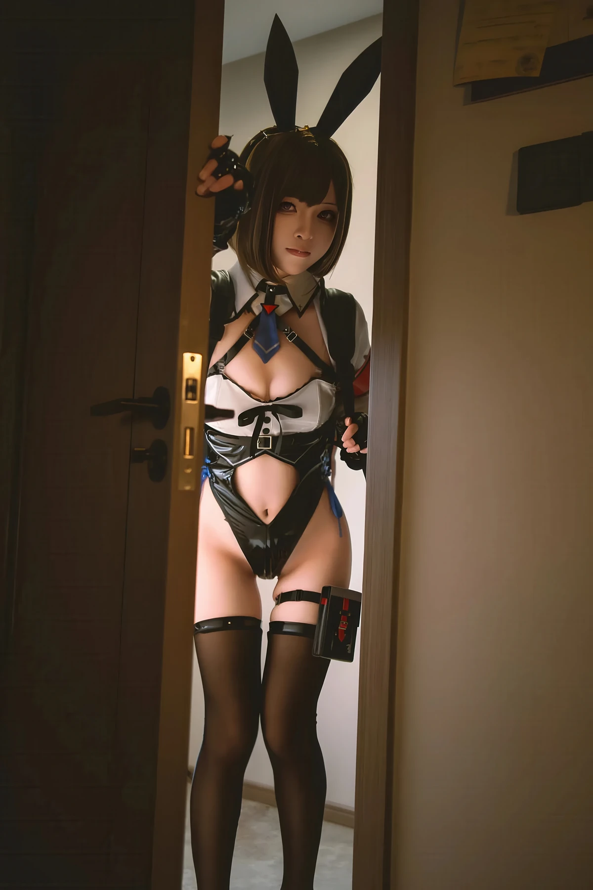 Cosplay 矢量鱼 – 外卖兔女郎 小葵