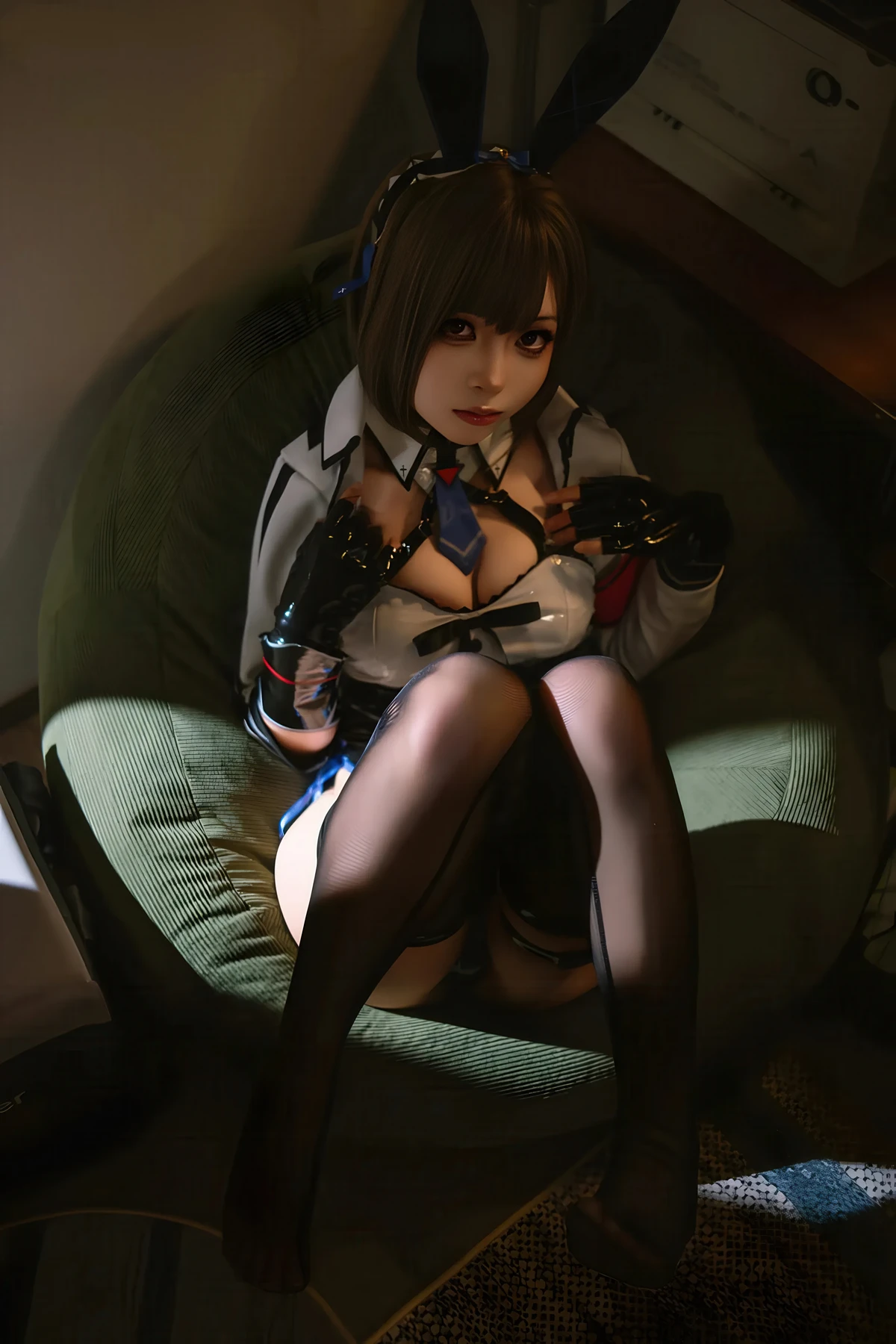 Cosplay 矢量鱼 – 外卖兔女郎 小葵