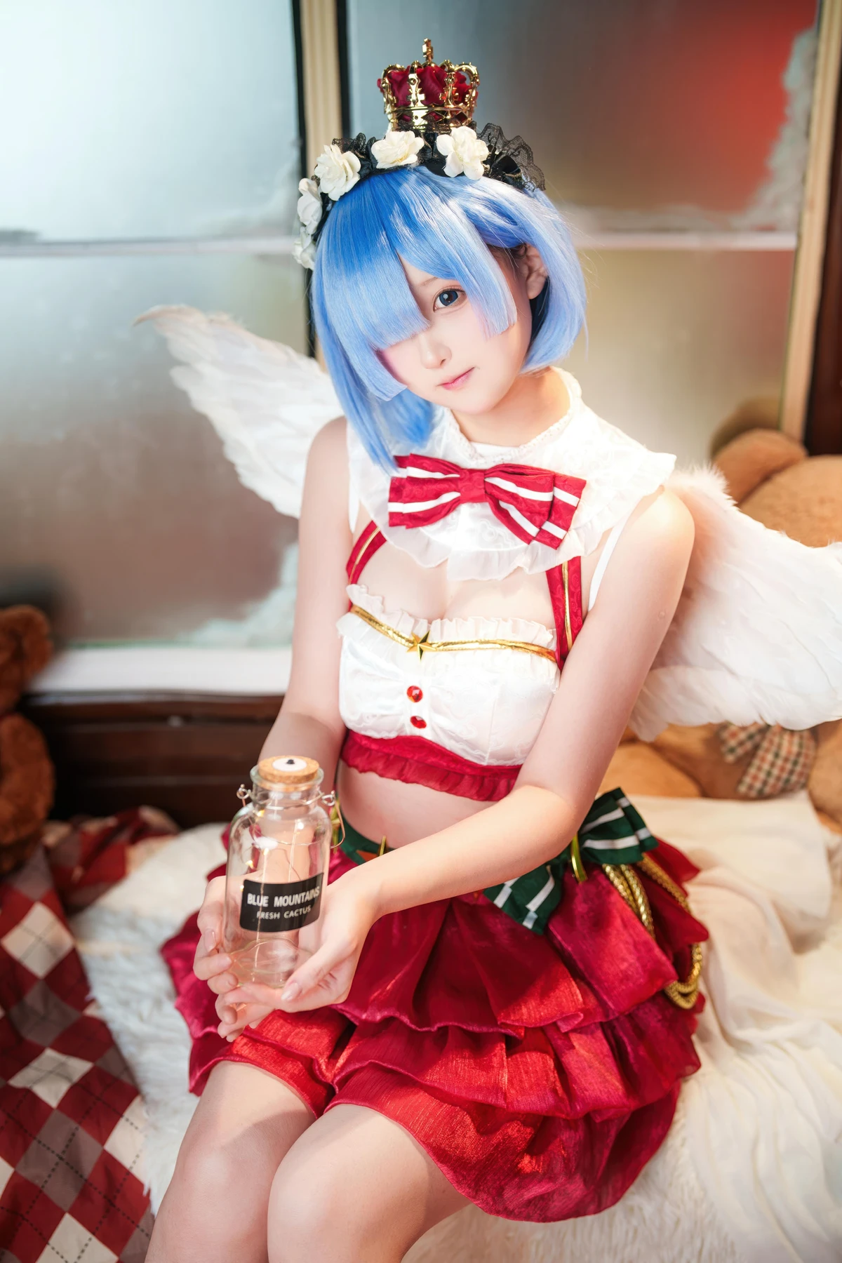 Cosplay Seele麦麦 – 蕾姆 圣诞物语