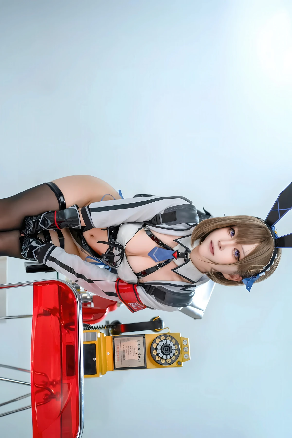 Cosplay 矢量鱼 – 外卖兔女郎 小葵