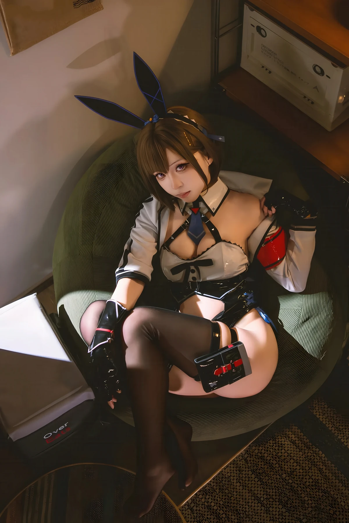 Cosplay 矢量鱼 – 外卖兔女郎 小葵