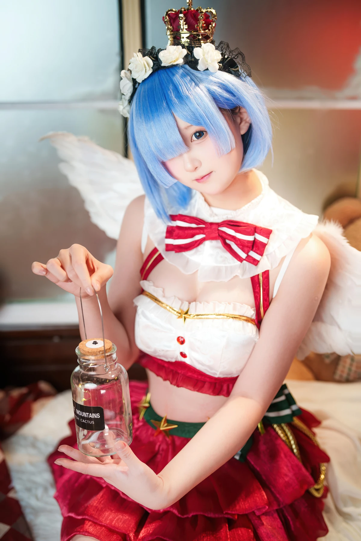 Cosplay Seele麦麦 – 蕾姆 圣诞物语
