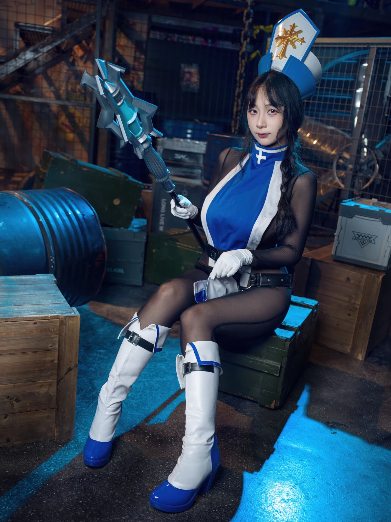 Cosplay 浅安安 – 胜利校花 妮姬 梅登