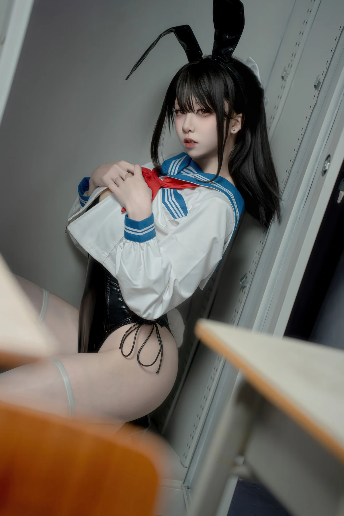 Cosplay 纸悦Etsu_ko – 水手服兔女郎