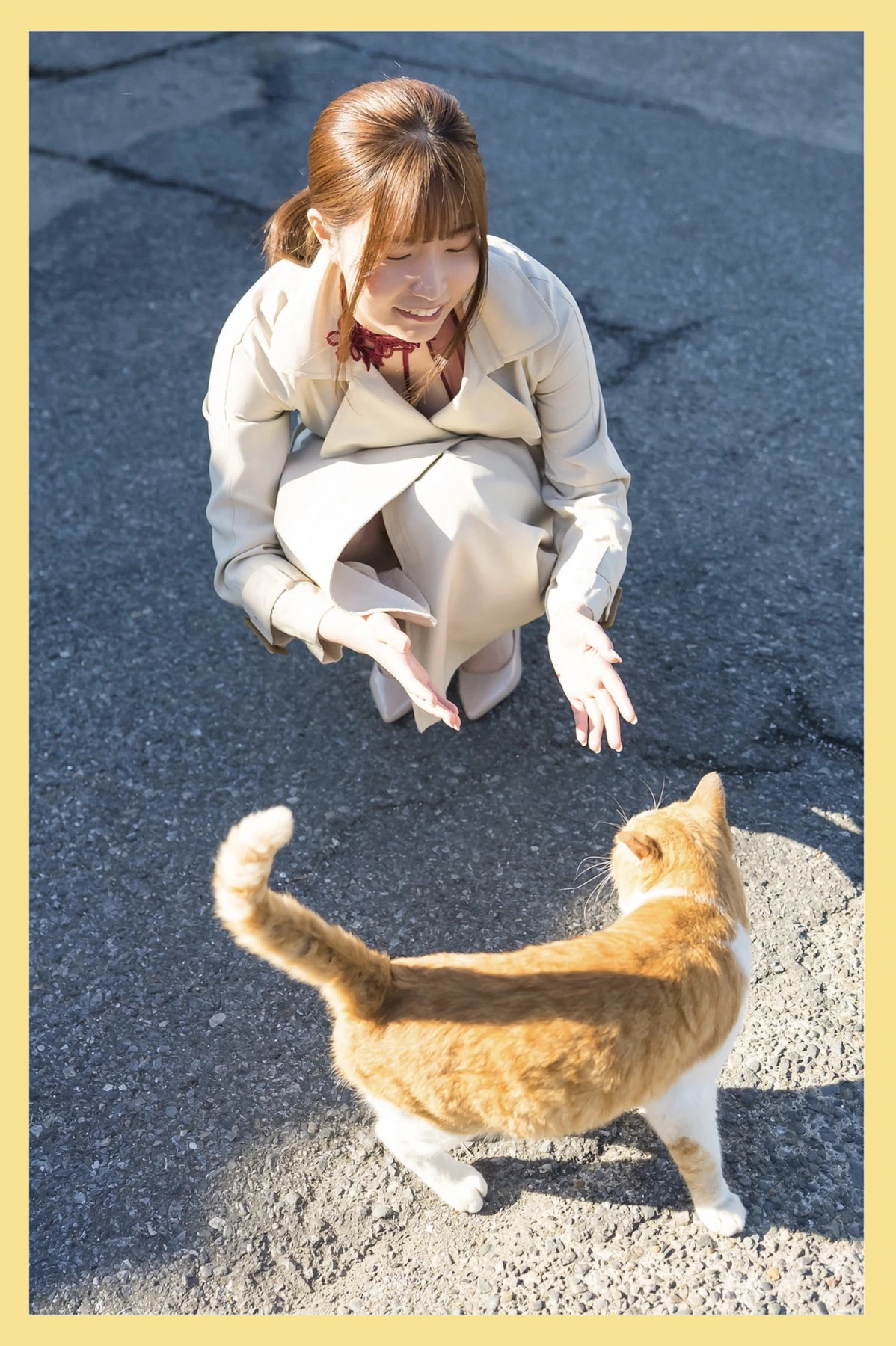 Miyako Nanjo 南條みや子, 写真集 「振り向けば… ～春光に照らされた君と～」 Set.02