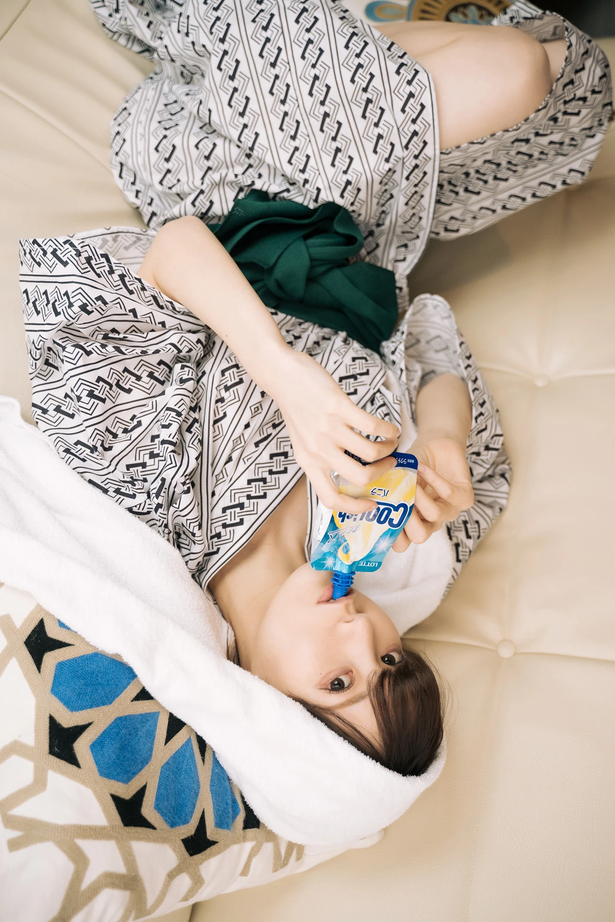 Kenken けんけん, デジタル写真集 「湯けむりけんけん」 Set.01