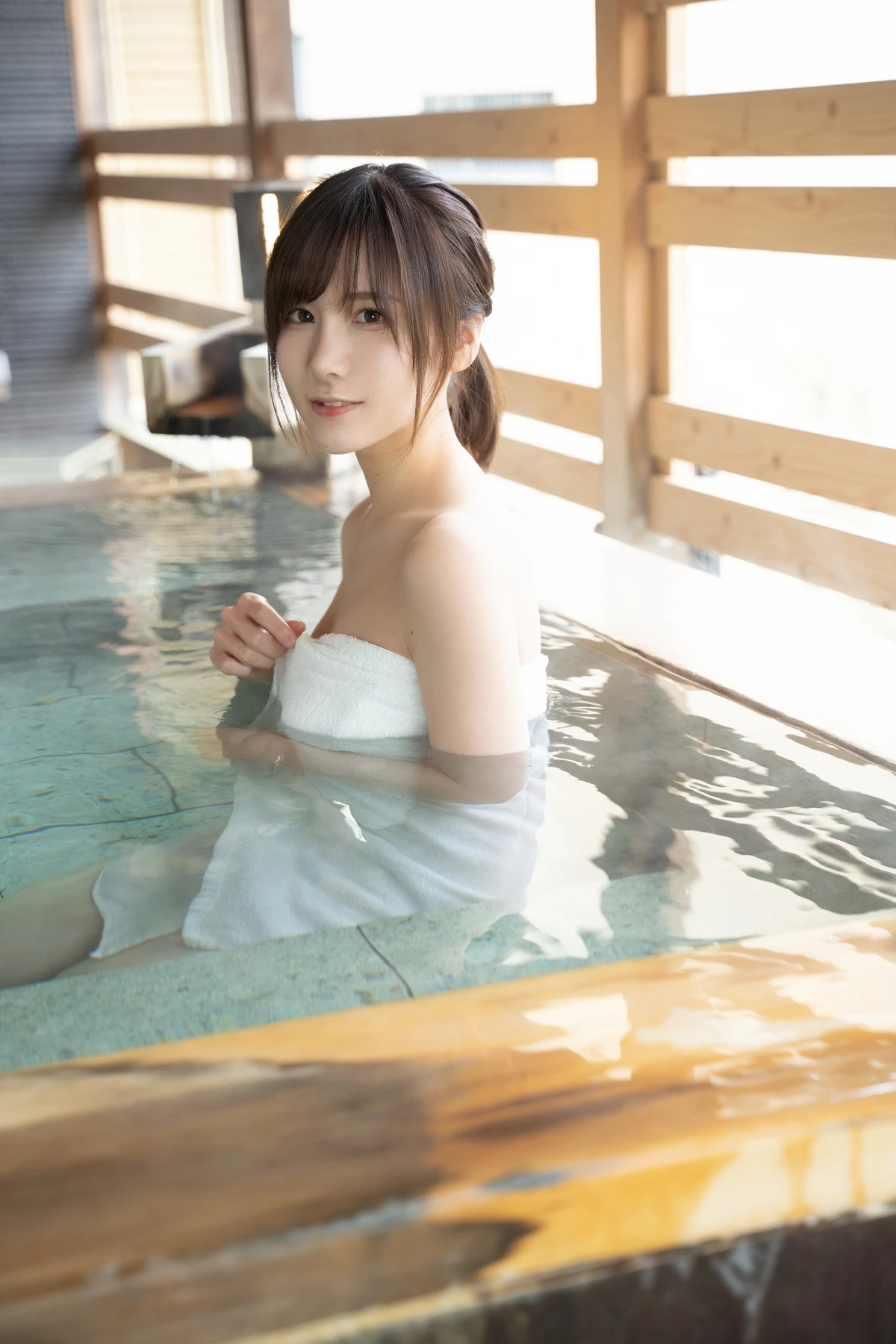 Kenken けんけん, デジタル写真集 「湯けむりけんけん」 Set.01