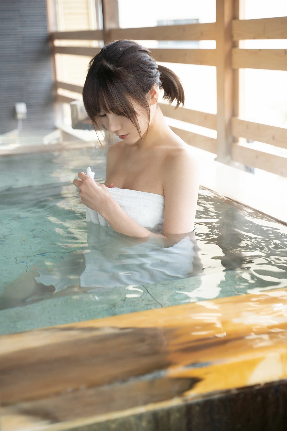 Kenken けんけん, デジタル写真集 「湯けむりけんけん」 Set.01